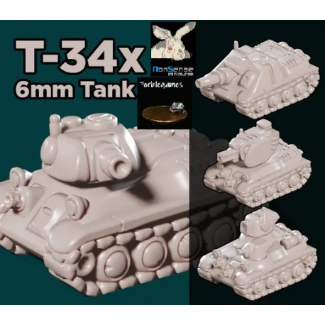 T34 6mm Tank