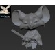 Mouse bust