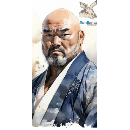 Samurai bust