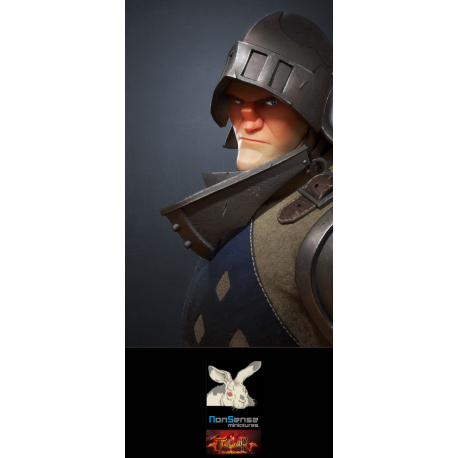 cartoon soldier mini